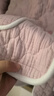 全棉时代新品睡衣【里外100%棉空气褶皱纱夹棉蓄暖不闷】男女士家居服套装 实拍图