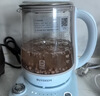 北鼎（Buydeem）养生壶电水壶煮茶器煮茶壶烧水壶中药壶黑茶煮炖玻璃花茶壶 K159T 婴儿蓝+玻璃炖盅 实拍图