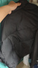 网易严选25新品90鸭绒超蓬羽绒服休闲面包服石墨烯保暖轻量抗菌防泼水 25秋冬立领-静谧黑 S 实拍图