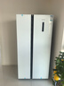 西门子（SIEMENS）纤薄502L对开门冰箱 变频 风冷无霜 大容量 长效保鲜 超薄嵌入式 白 KA50NE20TI国家补贴 实拍图