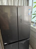 美的（Midea）471L十字门冰箱全空间养鲜抗菌净味一级能效风冷无霜双变频以旧换新BCD-471WSPZM(E)国家补贴 实拍图