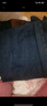 罗蒙（ROMON）男士牛仔裤男秋冬商务休闲裤男弹力直筒男裤厚款深档直筒长裤高腰 深蓝+浅蓝【春秋】 厚款 38 【腰围3尺0建议175-190斤】 实拍图