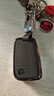 迪加伦 金属真皮 大众钥匙包新朗逸速腾宝来途观L探歌途岳X凌渡途昂汽车钥匙套壳男士改装 B款深空灰+钥匙扣 实拍图