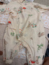 英氏（YEEHOO）婴儿衣服新生儿衣服婴儿初生连体衣5A抗菌乳木果润肤衣 实拍图