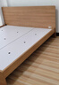 全友家居北欧原木风主卧室双人大床1.8米2米现代简约板式家用大床家具 实拍图