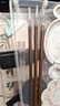 玉水湖叶筋大中小3支装工笔画国画狼毫毛笔美术专用花枝俏勾线笔白描笔鼠须狼羊钩线笔细头画笔套装花鸟 实拍图