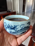 MULTIPOTENT主人杯功夫茶具仿古青花陶瓷品茗杯茶杯青花海浪龙杯 实拍图