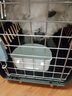 萌嘟星宠 宠物航空箱猫咪空运包猫笼猫包狗狗托运便携车载猫箱子 灰色超大号【59*37*36cm】 航空箱 实拍图