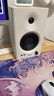 漫步者（EDIFIER）MR4 有源监听2.0音箱 高保真HIFI音质 多媒体电脑电视音响 桌面音响 白色 礼物 实拍图