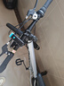 凤凰儿童自行车6-12岁自行车学生12-18岁大童山地自行车双碟刹带减震 银白色-变速辐条轮 20寸（适合身高130-140cm） 实拍图