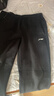 李宁加绒运动裤男秋冬季新款加厚保暖防寒休闲卫裤跑步长裤 经典黑(加绒加厚) XL /180 实拍图