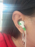QMXD纯999足银耳钉女2025年新款养耳洞耳环睡觉免摘耳骨钉耳棒防堵针 s999足银耳钉 一对 实拍图