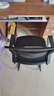 点萤 电脑椅子弓形椅办公椅久坐舒服座椅宿舍椅子靠背椅DNY-84pro 【升级防倾底角】黑框黑网 实拍图