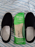 IQGD传统布鞋男老北京布鞋休闲低帮千层底一脚蹬老人鞋052 黑色 40码 实拍图