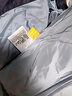 雪中飞【双面穿】儿童羽绒服冬季轻薄男女童面包服羽绒服银灰150cm 实拍图
