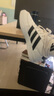 阿迪达斯（adidas）板鞋男鞋 2025冬季新款运动鞋低帮透气休闲鞋耐磨轻便小白鞋 透气小白鞋/新到货/热销款 41 （内长255mm） 实拍图