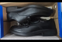 回力官方皮鞋男秋冬季黑色软底正装商务休闲鞋子 2607 黑色 42 实拍图