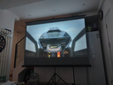 胖巨人投影幕布ZP支架抗光幕100英寸16:9免打孔挂壁两用幕布支持高清家用办公移动户外便携式屏幕 实拍图