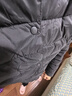 鸭鸭（YAYA）佟丽娅同款轻薄羽绒服女新款冬季短款圆领内胆修身时尚薄外套男 黑色【女款无领】 M 【建议90-100斤】 实拍图