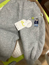 嘟嘟家儿童冬装加绒长裤男童冬季加厚束脚裤女童保暖卡通裤子宝宝休闲裤 麻灰色 90 实拍图