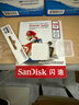 闪迪（SanDisk）128GB TF（MicroSD）内存卡 U3 4K 游戏存储卡 读速100MB/s 任天堂Switch授权 马里奥赛车主题款 实拍图