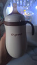 世喜婴儿保温杯幼儿小月龄316L不锈钢吸管学饮杯外出保温奶瓶学生套款 实拍图