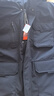 京东京造【进口极寒95鹅绒服】羽绒服男外套女冬季新款中长款 曜石黑 3XL 实拍图