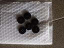 黑色大衣纽扣扣子男女高档衣服西装裤子西服钮扣圆形衬衫衬衣扭扣 20mm【6颗】 实拍图