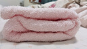 全棉时代浴巾抗菌成人毛圈纯棉浴巾加厚加大浴巾熠彩粉80cm×160cm 实拍图