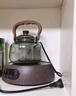 全度玻璃提梁壶家用小型电陶炉煮茶器烧水壶大容量保温玻璃茶壶 【升级加厚12件组】银杏款 实拍图