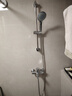 摩恩（MOEN）淋浴花洒套装5功能花洒喷头冷热水龙头不锈钢滑竿全套亮银90117 实拍图