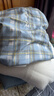 洁丽雅新疆棉花床垫可拆洗A类母婴级学生宿舍床褥子棉花被垫褥卧室垫被 蓝灰【A类标准+可拆洗外套】 100*200cm【棉花芯+外套】总重约5斤 实拍图