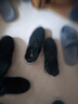 特步（XTEP）跑鞋运动鞋男子冬季网面透气减震轻便软底休闲男鞋跑步鞋黑色 实拍图