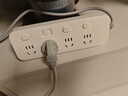 公牛（BULL）分控插座/插线板/插排/排插/接线板/宿舍家用桌面拖线板  3C认证  4位分控全长1.8米 独立开关 实拍图