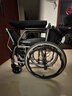 鱼跃(yuwell)手动轮椅车H053C铝合金折背折叠轻便老年残疾人代步 实拍图