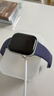 Apple/苹果 Watch S11 智能手表GPS款42毫米银色铝金属表壳雾紫色运动型表带S/M MEUT4CH/B 实拍图