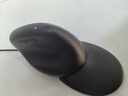 B.O.W航世 M190U 人体工学有线鼠标 办公电脑垂直立握式鼠标 作图建模通用静音鼠标带磁吸手托 黑色 实拍图