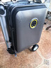 Airwheel爱尔威电动行李箱可骑行拉杆箱可坐可代步铝框箱包20英寸登机箱 实拍图