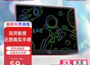 贝恩施儿童画板手写板宝宝黑板家用彩色绘画工具写字板16英寸粉 实拍图