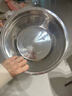 CHAHUA茶花 不锈钢盆28cm1只洗菜盆子汤盆和面盆多用盆洗衣盆洗脸盆* 实拍图