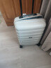 京东京造 飞行家行李箱男女拉杆箱20英寸 旅行箱登机箱密码箱学生 岩白 实拍图