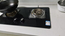 迅达（XUNDA）燃气灶天然气灶家用双灶台嵌入式台式两用5KW旋流火灶红点防烫一级能效 Q2HA-天然气 实拍图