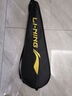 李宁（LI-NING）羽毛球拍雷霆小钢炮黑色全碳素专业进攻型单拍5U已拉线AYPT307-5 实拍图