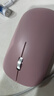 联想（Lenovo）无线鼠标轻音鼠标 Air Handle轻音无线鼠标 便携办公鼠标 樱花粉 实拍图
