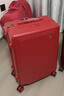 B.L.B.L结婚箱行李箱陪嫁箱大红色箱子拉杆箱女皮箱密码新娘嫁妆箱24英寸 实拍图