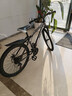 EG7山地自行车成人学生变速越野单车双减震赛车26寸青少年男女 辐条【升级减震 超强承重】黑白 26寸21速【适合：160-180CM】 实拍图