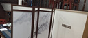 L&S 屏风 家用实木屏风隔断客厅卧室中式时尚办公室酒店定制折叠拉直 【天地人和】【四屏折叠】 实拍图