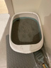 疯狂的主人猫砂盆半封闭式猫厕所防外溅猫沙盆盆猫咪猫屎带铲子 实拍图