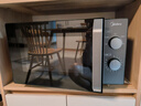 美的（Midea）微波炉经典升级款M2A 家用小型20升平板式易清洁快捷双旋钮高效速热杀菌除味以旧换新 实拍图