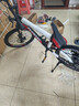 凤凰（Phoenix）儿童自行车山地车男女学生脚踏车6-15岁童车 霸道 黑红色 22寸 实拍图